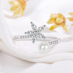 Romantic Pearl Ring for Special Moments