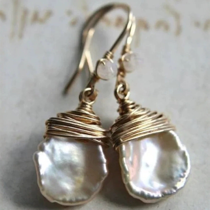 Beautiful Pearl Earring with Unique Style