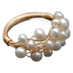 Beautiful Pearl Ring with Unique Style