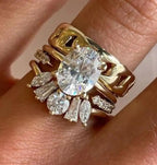 Delicate Artisan Gold Ring