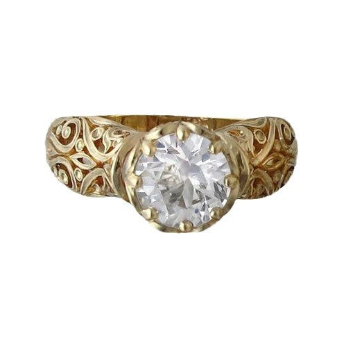 Romantic Gold Ring for Special Moments