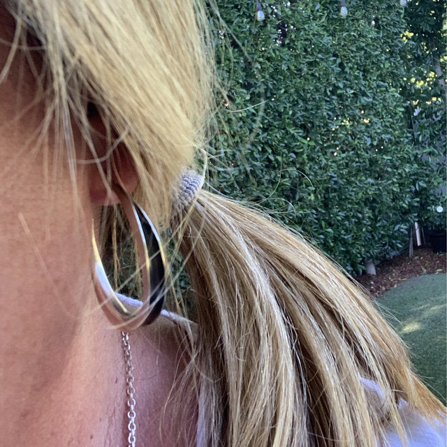 Beautiful Silver Earring with Unique Style