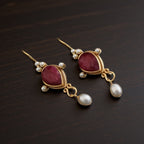 Vintage Handmade Pearl Earring