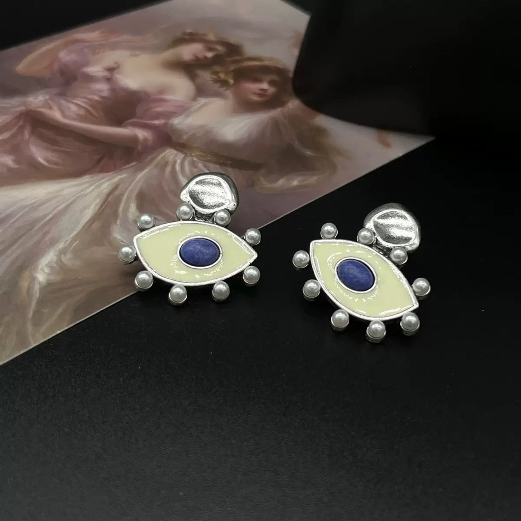 Delicate Artisan Pearl Earring