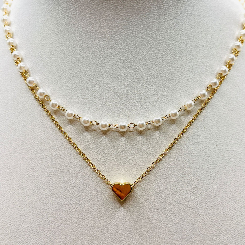 Vintage Handmade Pearl Necklace