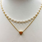 Vintage Handmade Pearl Necklace