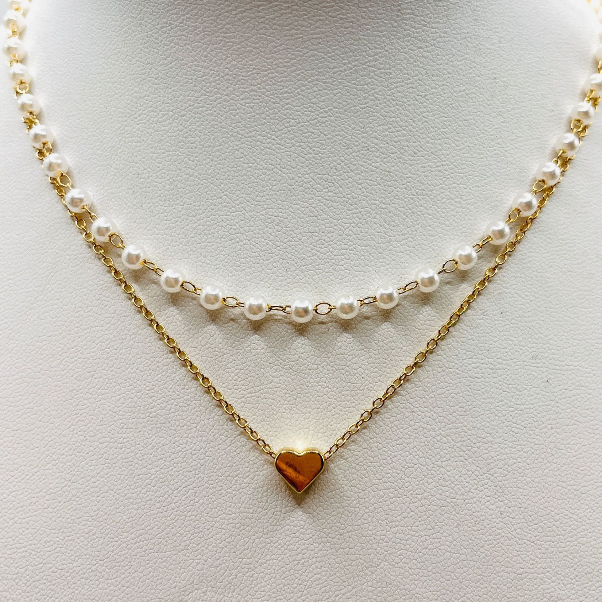 Vintage Handmade Pearl Necklace