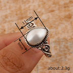 Delicate Artisan Pearl Ring