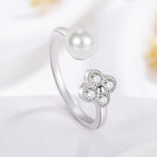 Romantic Pearl Ring for Special Moments