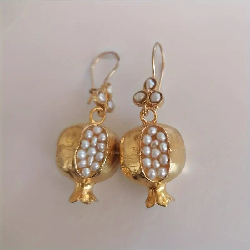 Delicate Artisan Pearl Earring