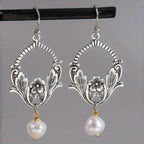 Delicate Artisan Pearl Earring