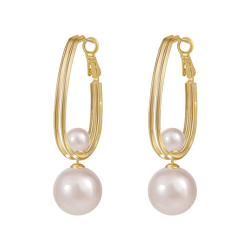 Romantic Pearl Earring for Special Moments