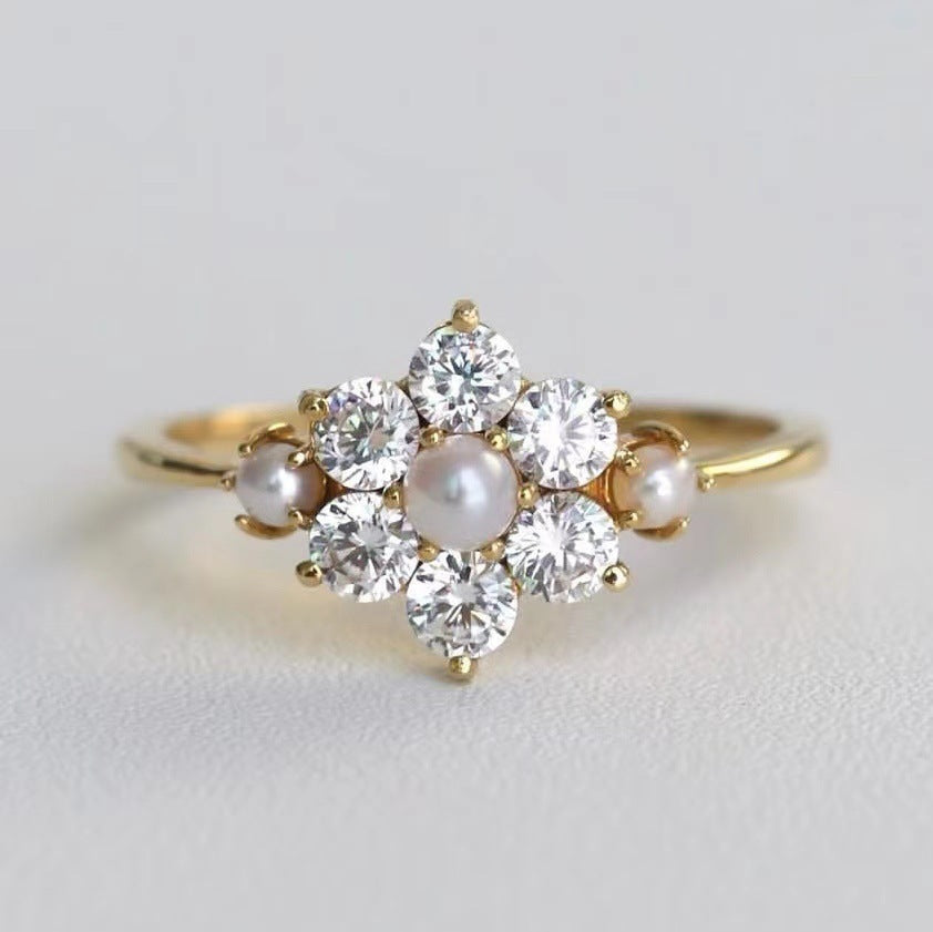 Stunning Pearl Ring for Daily Wear
