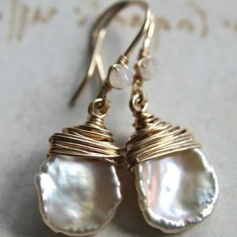 Beautiful Pearl Earring with Unique Style