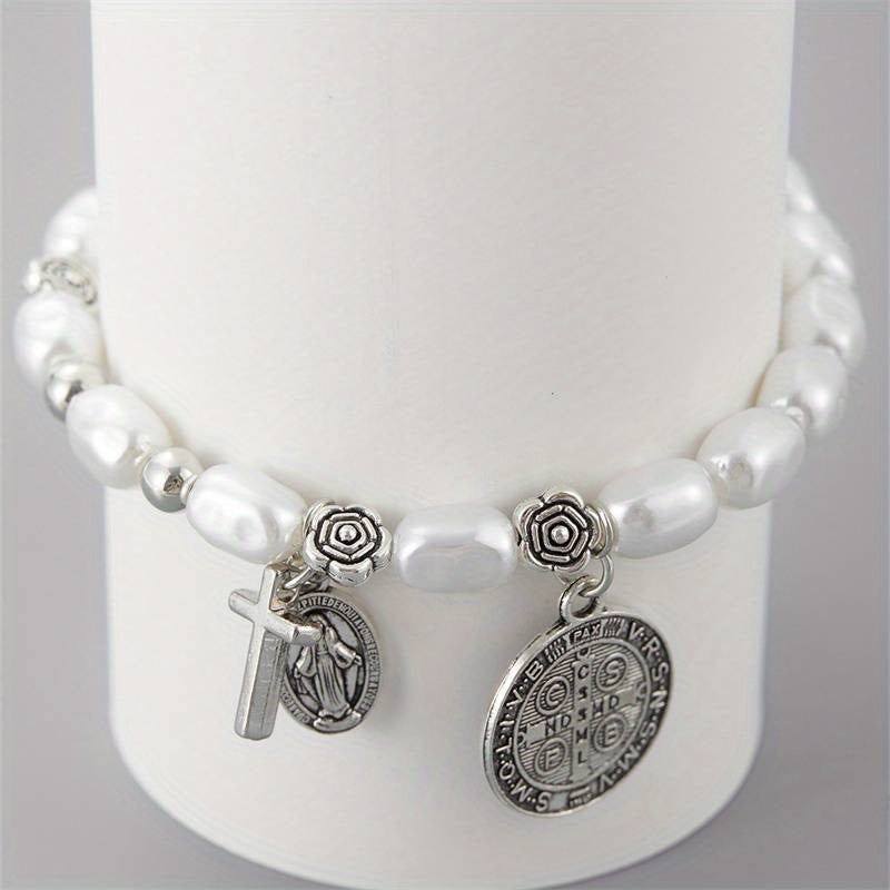 Vintage Handmade Pearl Bracelet