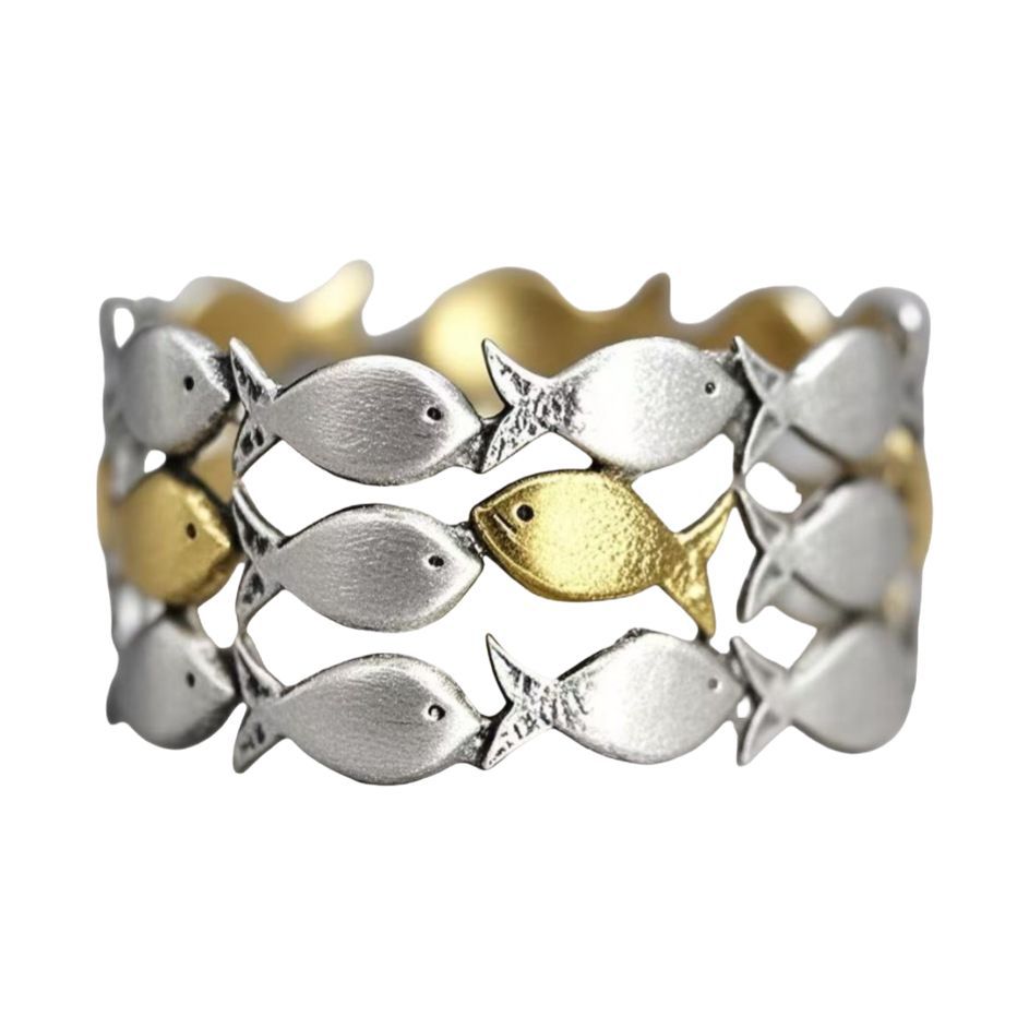 Vintage Handmade Gold Bracelet