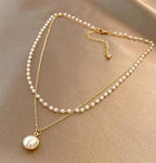 Vintage Handmade Pearl Necklace