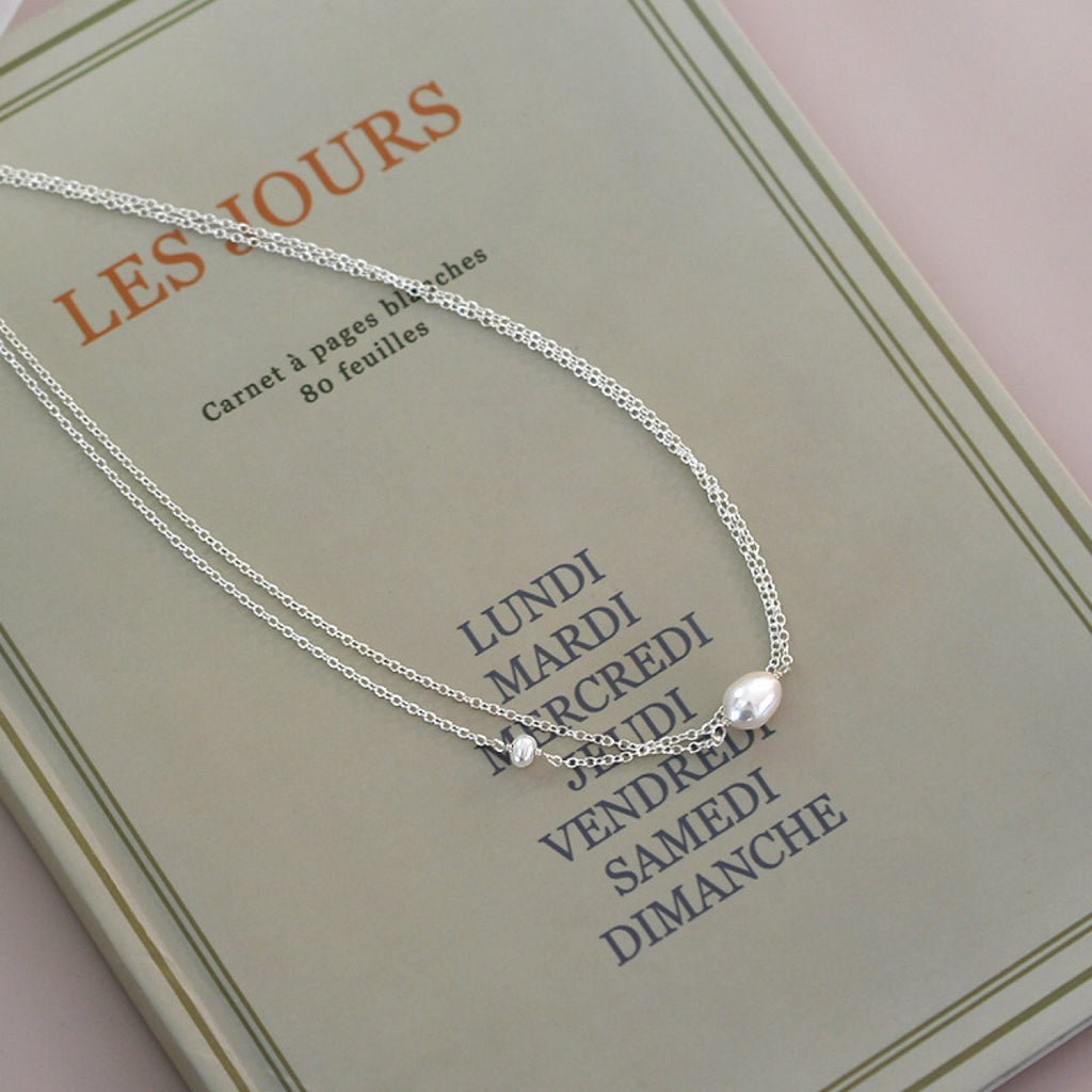 Vintage Handmade Pearl Necklace