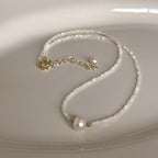 Beautiful Pearl Necklace with Unique Style
