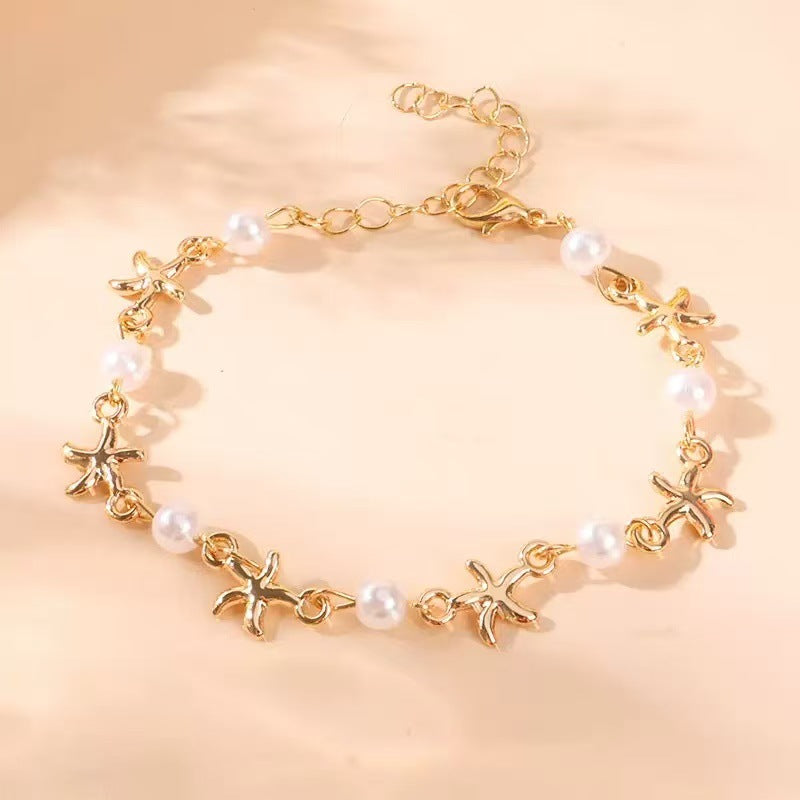 Romantic Pearl Anklet for Special Moments