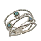 Delicate Artisan Silver Ring