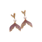 Delicate Artisan Pearl Earring