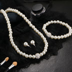 Beautiful Pearl Set with Unique Style