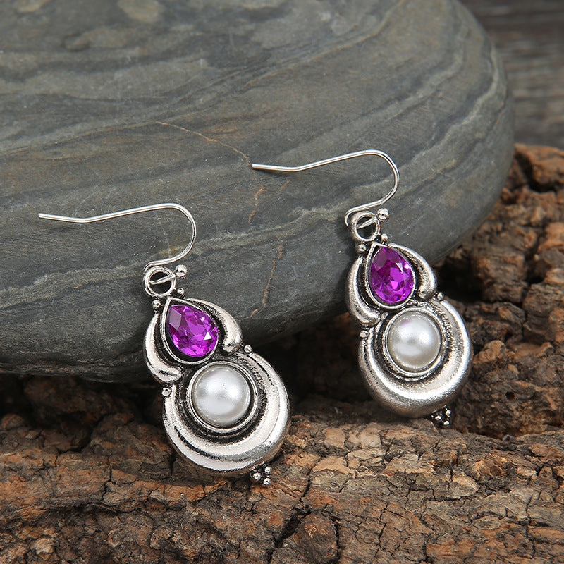 Delicate Artisan Pearl Earring