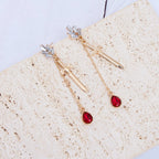 Vintage Handmade Gold Earring