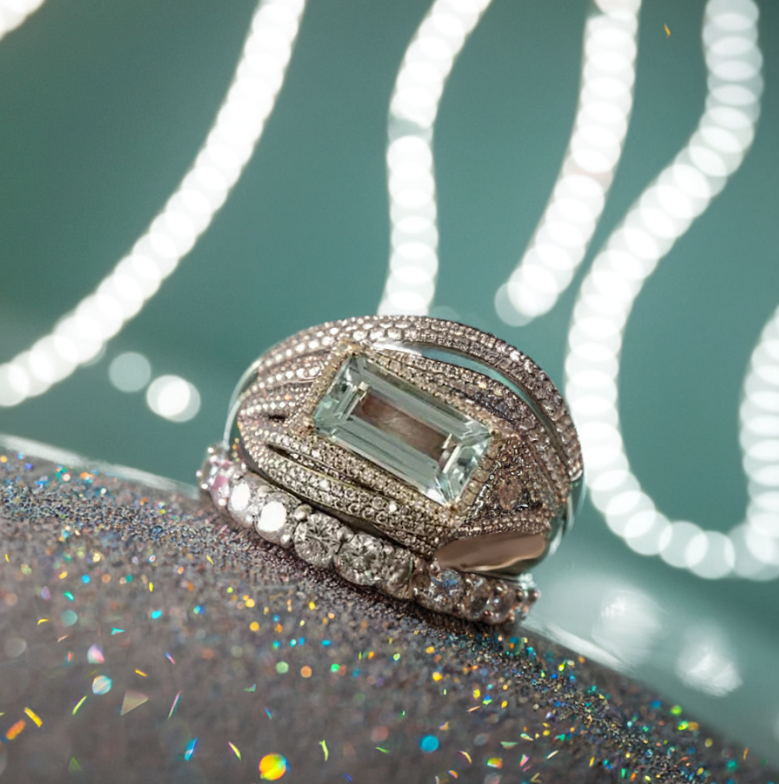 Romantic Silver Set for Special Moments