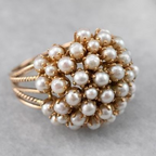 Classic Pearl Ring with Timeless Appeal