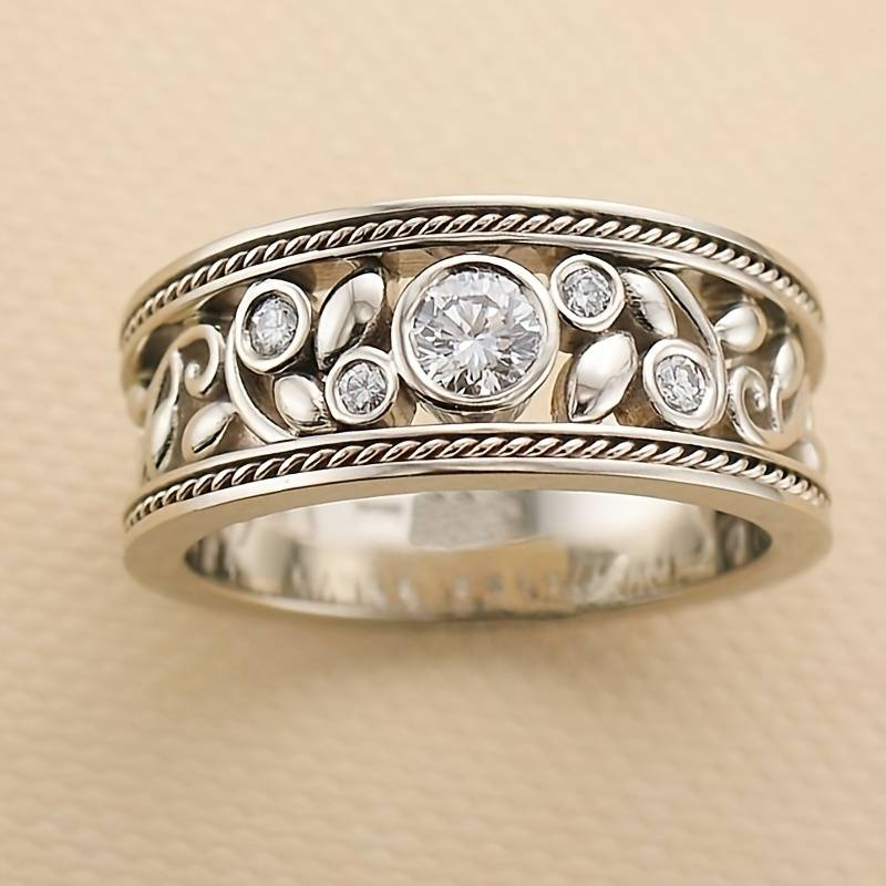 Beautiful Silver Ring with Unique Style